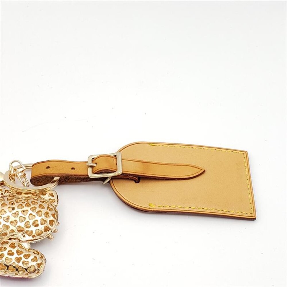 Authentic Louis Vuitton Luggage Nametag with Unbranded Keycharm - Picture 7 of 15